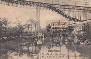 Postales: POSTAL - BARCELONA 20 SATURNO PARK MONTAÑA RUSA LOS URALES JORGE VENINI SERIE STANDARD- NO CIRCULADA